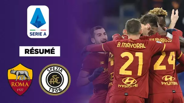 🇮🇹 Résumé - Serie A : La Roma remet le contact contre la Spezia