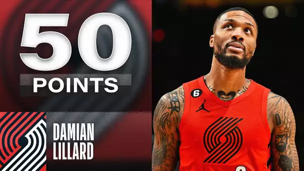 Damian Lillard Drops Season-High 50 Points 👀 | January 12, 2023