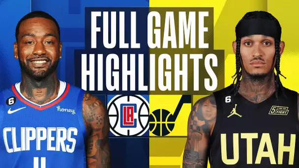 CLIPPERS at JAZZ | NBA FULL GAME HIGHLIGHTS | November 30, 2022