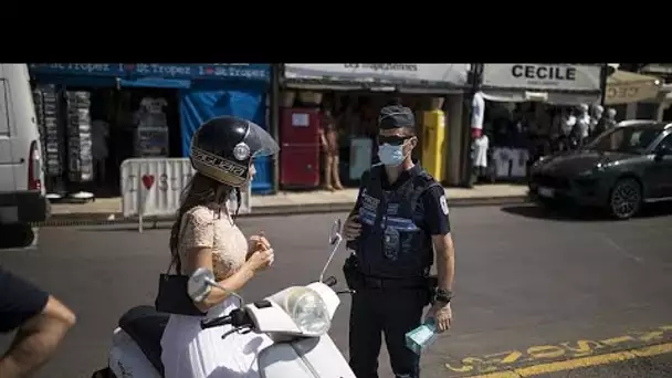 A Saint Tropez, le masque devient obligatoire dans la rue