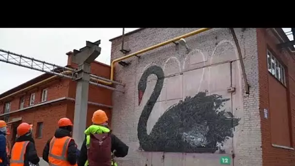 Le Street Art Museum de Saint-Pétersbourg : casque de chantier obligatoire pour la visite