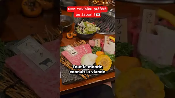 Le meilleur Yakiniku que j’ai mangé au Japon !