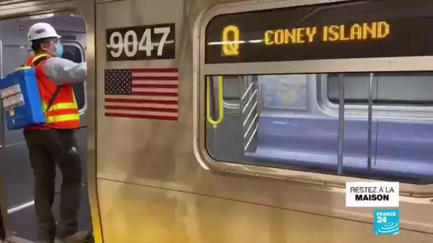 Covid-19 : arrêt historique du métro de New York pour sa désinfection