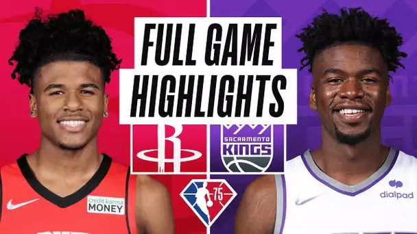 ROCKETS at KINGS | FULL GAME HIGHLIGHTS | January 16, 2022