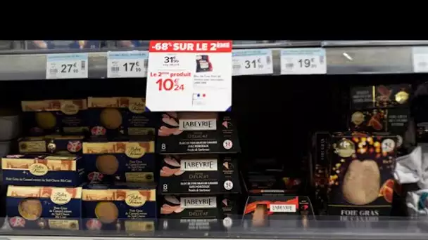 Noël : avec l'inflation, les produits des fêtes déjà en solde dans les grandes surfaces