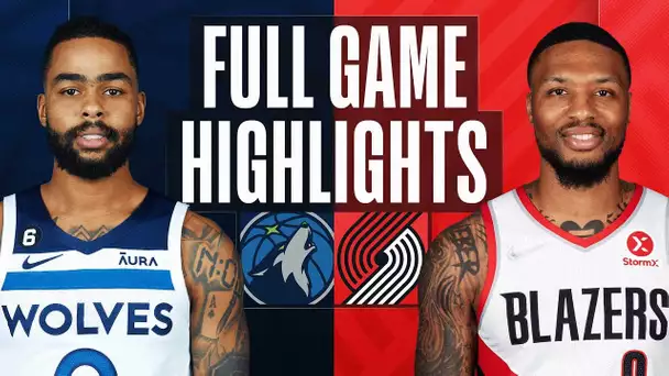 TIMBERWOLVES at TRAIL BLAZERS | NBA FULL GAME HIGHLIGHTS | December 12, 2022