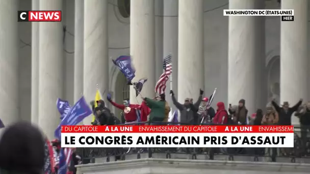 Le congrès américain pris d'assaut