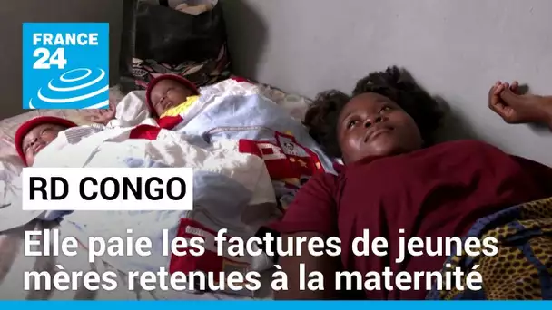 En RD Congo, une femme d'affaires règle les factures de jeunes mères retenues à la maternité