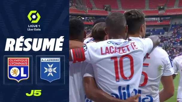 OLYMPIQUE LYONNAIS - AJ AUXERRE (2 - 1) - Résumé - (OL - AJA) / 2022/2023