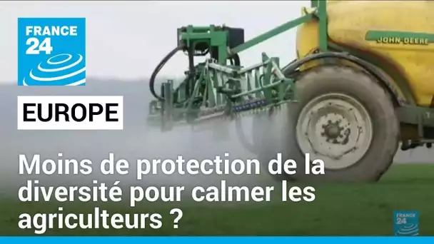 L'UE recule sur des mesures de protection de la biodiversité pour calmer la colère des agriculteurs