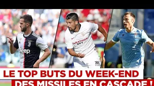 Missiles en cascade dans le top buts du week-end !