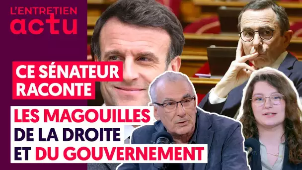 RÉFORME DES RETRAITES : CE SÉNATEUR RACONTE LES MAGOUILLES DE LA DROITE ET DU GOUVERNEMENT