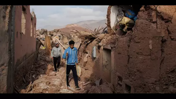 Séisme au Maroc : à Talat N'Yaaqoub, près de l'épicentre, un véritable spectacle de désolation