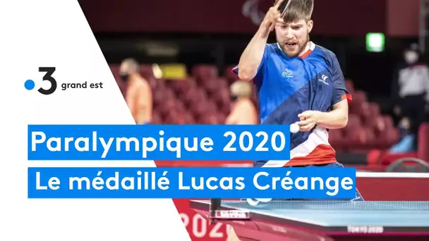 Le médaillé de Bronze Lucas Créange de retour des jeux paralympiques de Tokyo 2020