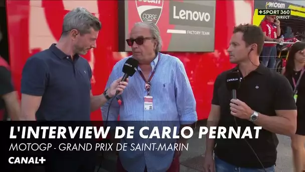 L'interview de Carlo Pernat - Grand Prix de Saint-Marin - MotoGP
