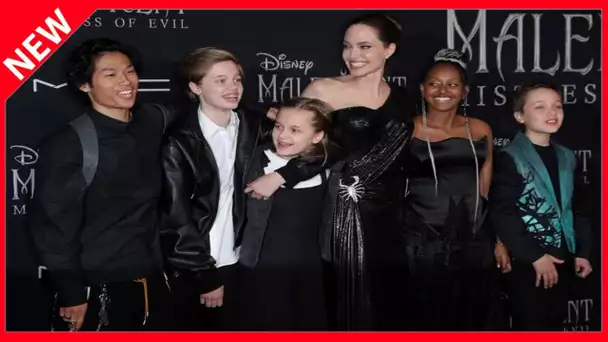 ✅  Angelina Jolie en famille : la paix retrouvée après son divorce houleux ?