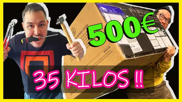 ON A REÇU UN COLIS (35KG / 500€), LE PLUS GROS UNBOXING DE LA CHAINE !!