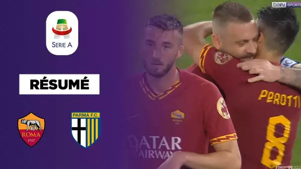 Résumé : Pour la dernière de De Rossi, la Roma balaie Parme