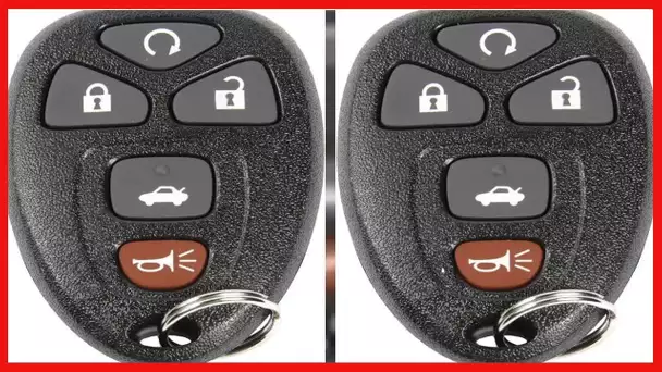 GM Genuine Parts 22733524 5 Button Keyless Entry Remote Key Fob