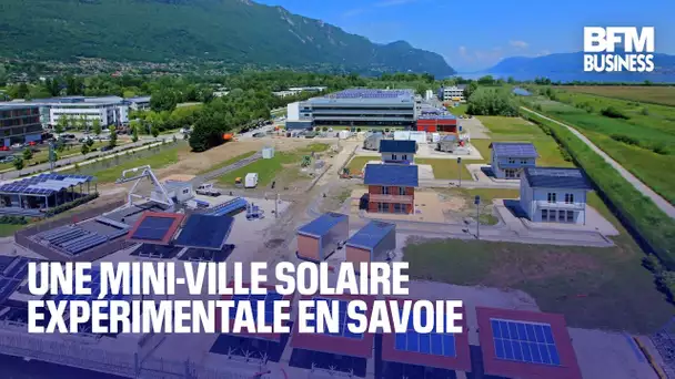 Une mini-ville solaire expérimentale en Savoie