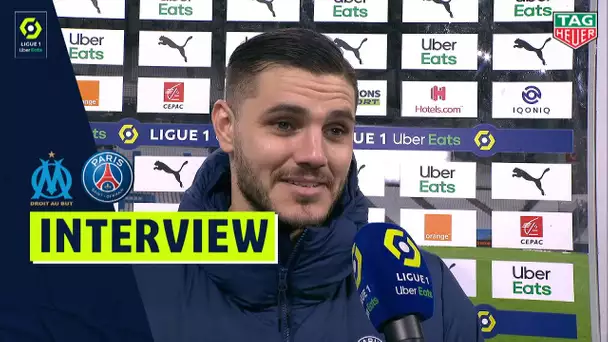 Interview de fin de match : OLYMPIQUE DE MARSEILLE - PARIS SAINT-GERMAIN (0-2)  / 2020/2021