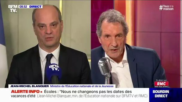 Cantine: "Le conseil scientifique a recommandé que les repas soient pris dans la classe"