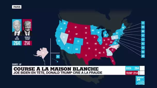 Nevada, Géorgie, Pennsylvanie, le dernier point sur la situation électorale aux États-Unis