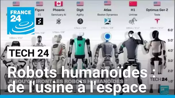 Robots humanoïdes : aujourd'hui à l'usine, demain à votre place ? • FRANCE 24