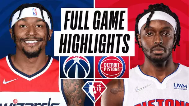 WIZARDS at PISTONS | FULL GAME HIGHLIGHTS | December 8, 2021