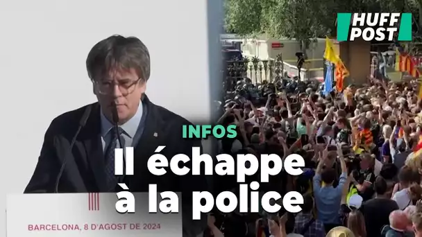 L’incroyable retour (et nouvelle disparition) de l’indépendantiste Puigdemont en Espagne