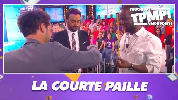 Youssoupha et Frédéric Diefenthal jouent à la courte paille dans TPMP