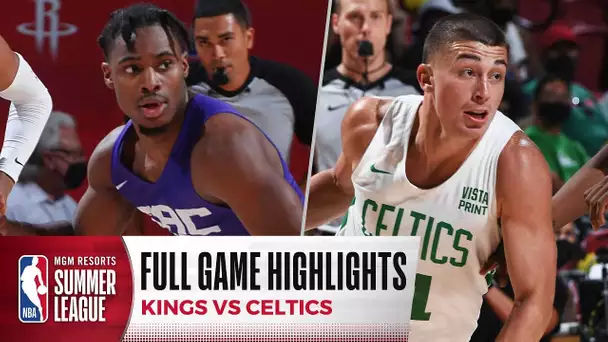 KINGS at CELTICS | NBA SUMMER LEAGUE | FULL GAME HIGHLIGHTS