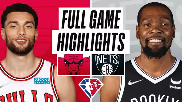 BULLS at NETS | FULL GAME HIGHLIGHTS | December 4, 2021