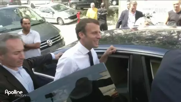 Visites, présentation du plan... Emmanuel Macron entame sa visite de trois jours à Marseille