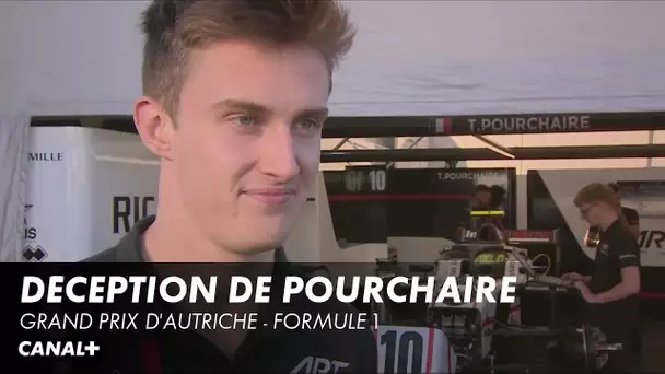 Déception de Théo Pourchaire - Grand Prix d'Autriche - F1