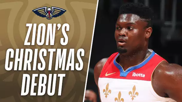 Zion Williamson Drops 32 PTS & 14 REB In #NBAXmas DEBUT 🔥