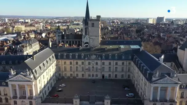 Confinement : les images impressionnantes de Dijon, vue du ciel