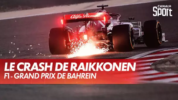 Le crash de Kimi Raïkkönen