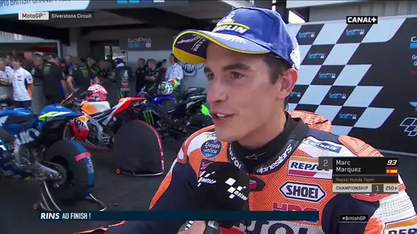 Marquez : "j'ai essayé de pousser"