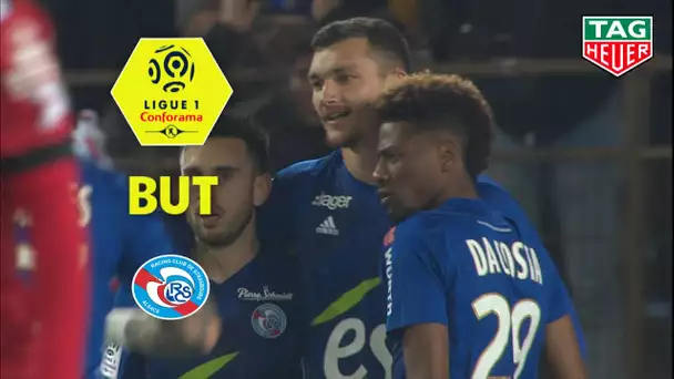 But Ludovic AJORQUE (39') / RC Strasbourg Alsace - EA Guingamp (3-3)  (RCSA-EAG)/ 2018-19