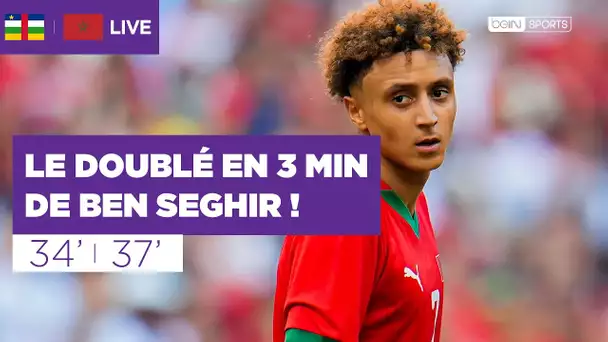 BUT - ELIESSE BEN SEGHIR s'offre un DOUBLÉ en 3 MINUTES avec le MAROC !