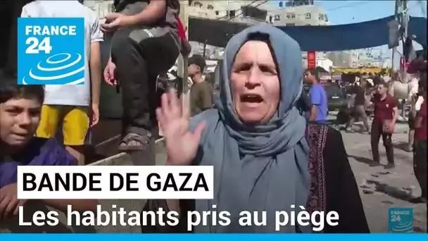 "Ils bombardent au hasard des personnes innocentes" : à Gaza, les habitants pris au piège