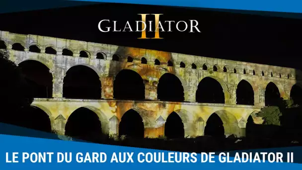 Le Pont du Gard aux couleurs de Gladiator II [Au cinéma le 13 novembre]