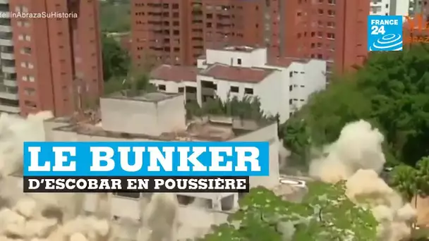 En Colombie, le bunker d'Escobar en poussière