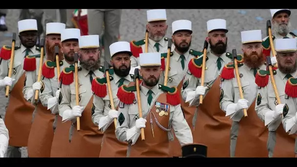 "Tiens voilà du boudin !", le chant officiel de la Légion étrangère