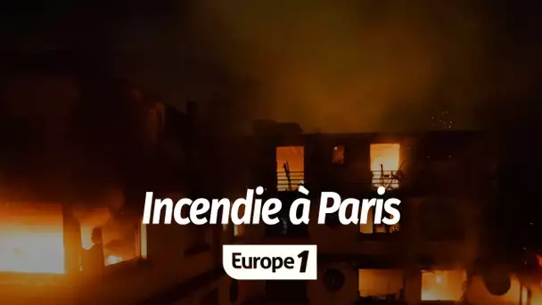 Paris : un important incendie fait trois morts et un blessé grave