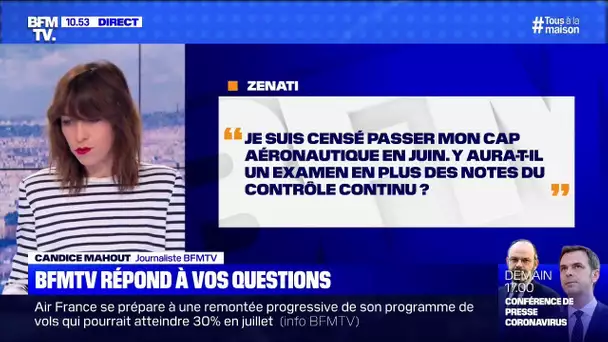 Je dois passer mon CAP en juin. Y aura-t-il un examen en plus du contrôle continu? BFMTV répond