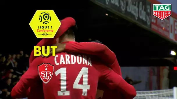 But Irvin CARDONA (43') / Stade Brestois 29 - AS Saint-Etienne (3-2)  (BREST-ASSE)/ 2019-20