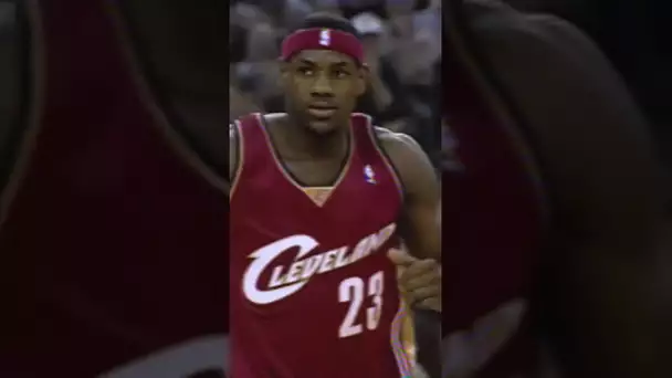 20th Anniversary: Lebron James First Career Game – 10/29/2003 | #Shorts