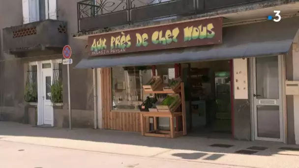 Magasin de producteurs à Saint-Céré dans le Lot